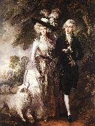 GAINSBOROUGH, Thomas Mr and Mrs William Hallett (The Morning Walk) China oil painting reproduction